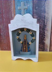 Oratório com Nossa Senhora Aparecida