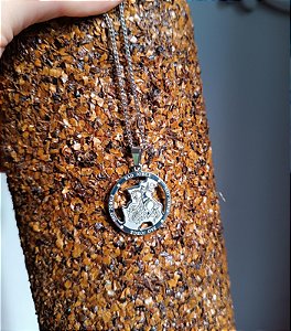Medalha de São Jorge - Aço Inox