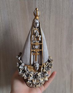 Nossa Senhora Aparecida Rosas - Coleção Mármore