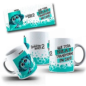 Caneca Divertidamente inveja
