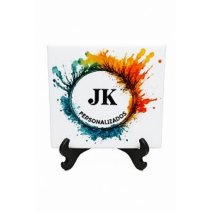 Azulejo personalizado com suporte