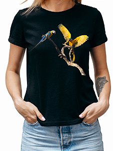 ac03b - Baby Look Arara Canindé