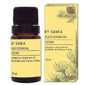 Óleo Essencial Cedro By Samia - 10ml