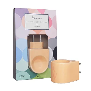 Difusor Aromatizador Elétrico Bivolt Colors Candy Pêssego Via Aroma