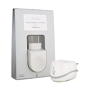 Difusor Aromatizador Elétrico Bivolt Standard Branco Via Aroma