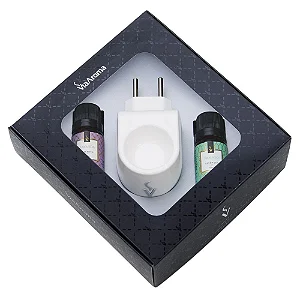 Kit Presente Aromatizador Standard mais 2 Essências Bamboo e Lavanda Via Aroma