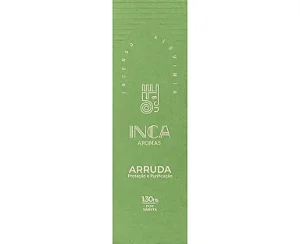 Incenso Arruda com 4 Varetas Inca Aromas