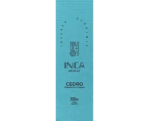 Incenso Cedro com 4 Varetas Inca Aromas