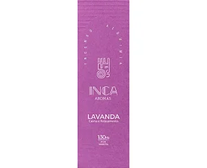Incenso Lavanda com 4 Varetas Inca Aromas