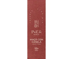 Incenso Maçã Com Canela com 4 Varetas Inca Aromas