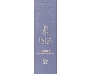 Incenso Mirra com 4 Varetas Inca Aromas