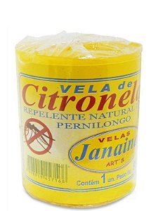 Vela Repelente de Citronela Janaina