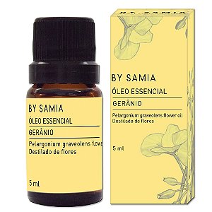 Óleo Essencial Geranio By Samia - 5ml