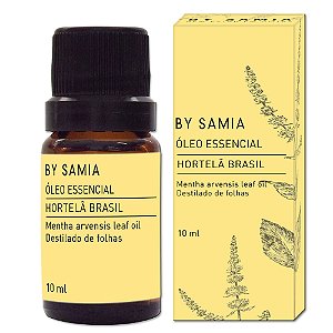 Óleo Essencial Hortela Brasil By Samia - 10ml