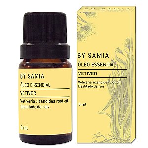 Óleo Essencial Vetiver By Samia - 5ml