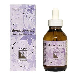 Bonus Somnus (Boa noite & Bom sono) Florais de Minas - 60ml