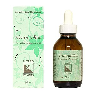 Tranquillus (Serenidade & Autodomínio) Florais de Minas - 60ml