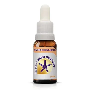 Animo e Equilíbrio (Depressão) Gotas Florais Saint Germain - 10ml