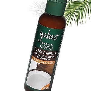 Óleo Capilar com Óleo de Coco Yabae - 60ml