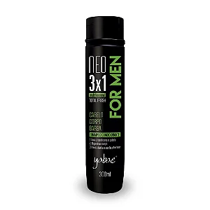 Shampoo Condicionante Neo For Men 3×1 Yabae - 300ml