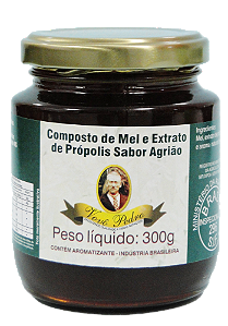 Composto de Agrião, Mel e Própolis Vovô Pedro - 300g