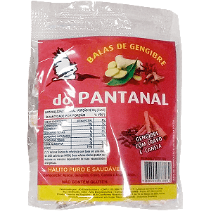Balas de Gengibre do Pantanal com Cravo e Canela