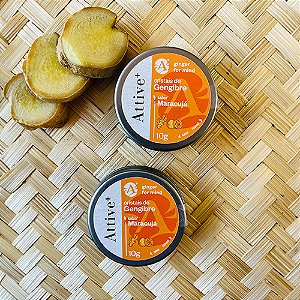 Cristais de Gengibre Sabor Maracujá Attive+ Ardrak