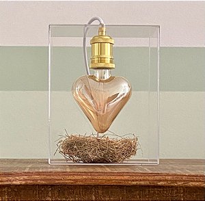 Luminária Coração Aninhado