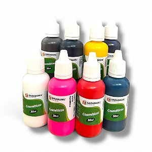 Pigmento Líquido Cosmético - Saramanil 30 Ml (Escolha sua cor)