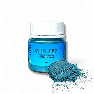 Mica Cosmética - Blue Sky (Azul Claro) - 10g