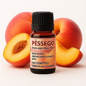 Aroma para Gloss Labial / Lip Balm / Lip Oil - Pêssego