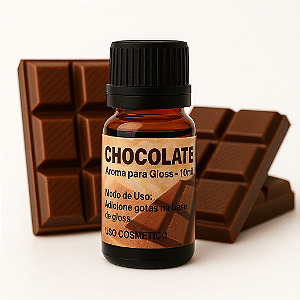 Aroma para Gloss Labial / Lip Balm / Lip Oil - Chocolate