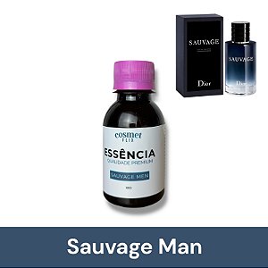 Essência Premium Inspirada - Sauvage Men (Cosméticos/Body Splash)