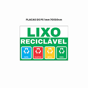 Placa PS 1mm 70x50 cm