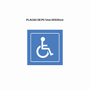 Placa PS 1mm 20x20 cm