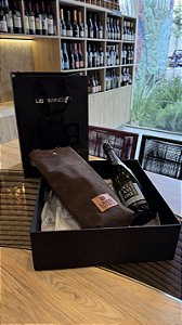 KIT - SACOLA DE CAMURÇA + ESPUMANTE OCCASIONE BRUT