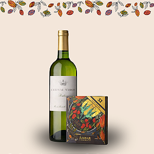 Chocolate 32% Branco com Nibs & Château Tassin 2023