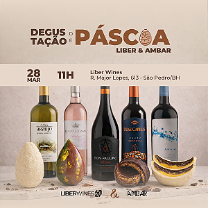 DEGUSTAÇÃO PÁSCOA - 28/03