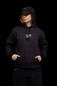 Moletom Canguru Basic Slum - Preto