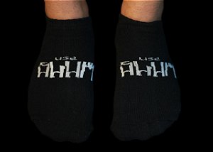 Meia Soquete Basic Slum Preta