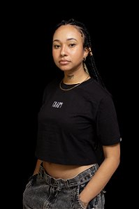 Croped Slum Basic - Preto