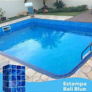 Estampa Bali Blue 0,7mm Vinil