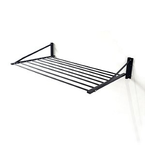 Varal De Parede Retratil Articulado 8 Varetas Aluminio - Home Plus