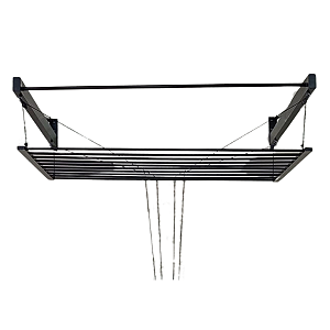 Varal De Parede Sobe E Desce Manual Classico 70 Cm Aluminio - Bitenfer Varais