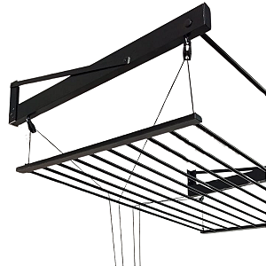 Varal De Parede Sobe E Desce Manual Classico 80 Cm Aluminio - Bitenfer Varais