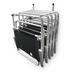 SUPORTE CADEIRA DE PRAIA FIXO ALUMINIO NATURAL - BITENFER