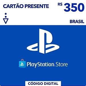 Gift Card Playstation Store R$350 - Código Digital