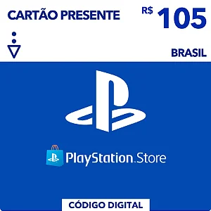 Gift Card Playstation Store R$105 - Código Digital