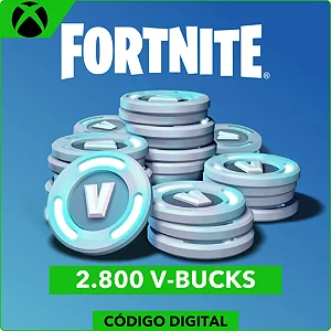 Fortnite 2.800 V-Bucks Xbox - Código Digital