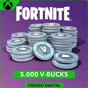 Fortnite 5.000 V-Bucks Xbox - Código Digital